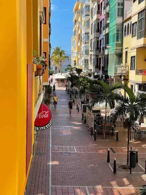 New Big Flat With Balcony 50Mts Away From Beach Parking Optional Λας Πάλμας ντε Γκραν Κανάρια